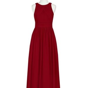 Azazie - Harper Dress in Burgundy